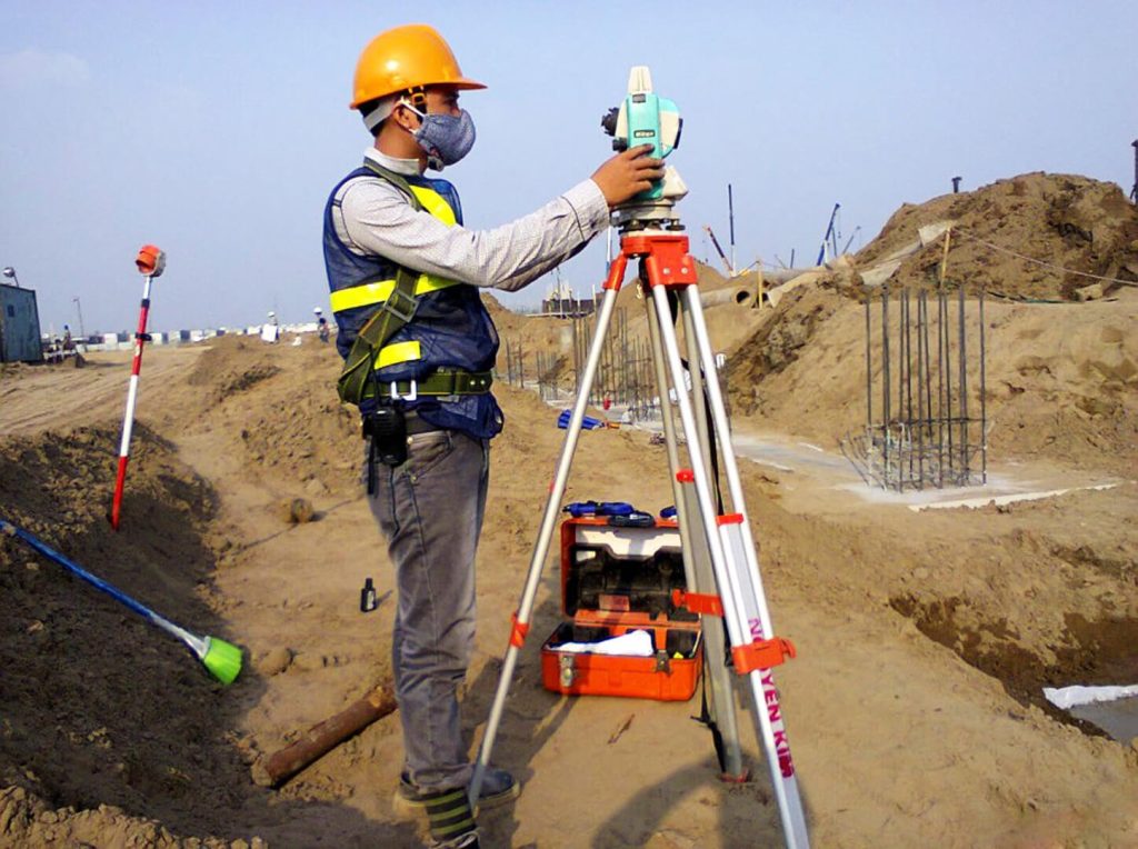 Công cụ đo diện tích đất hiện đạiv