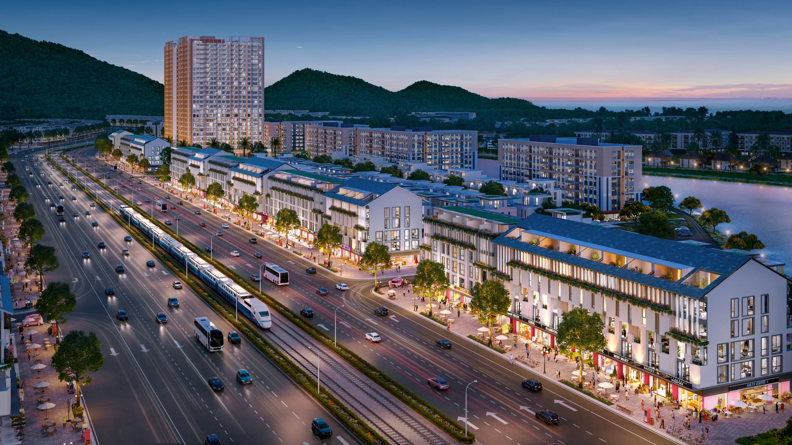 Tổng thể đô thị Meyhomes Capital Phú Quốc