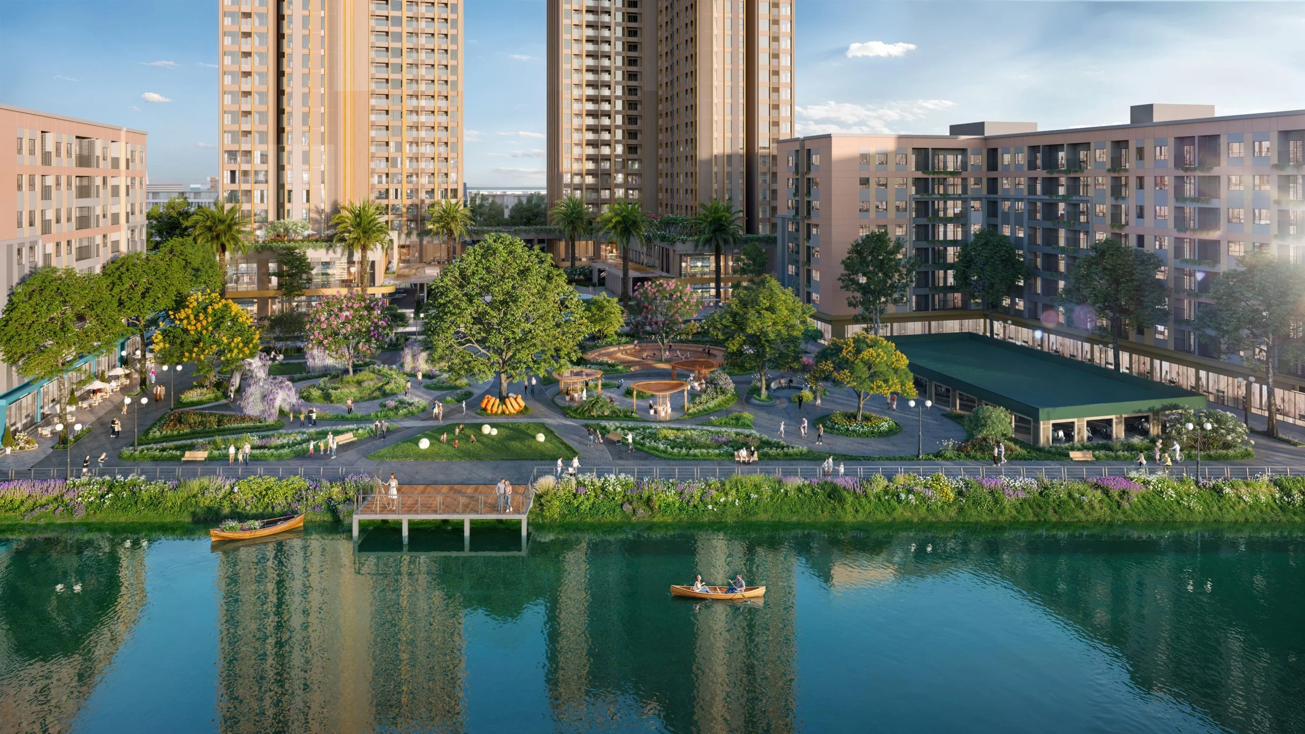 Tổng thể đô thị Meyhomes Capital Phú Quốc